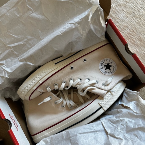 Converse All Star 70s High Top Sneakers in Parchment, Size: 9.5W / 7.5M - Picture 14 of 16